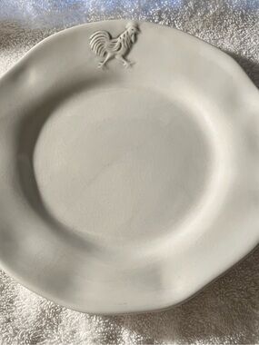 9” I. Godinger & Co Provence Morning Rooster 9” Appetizer/Salad Plate